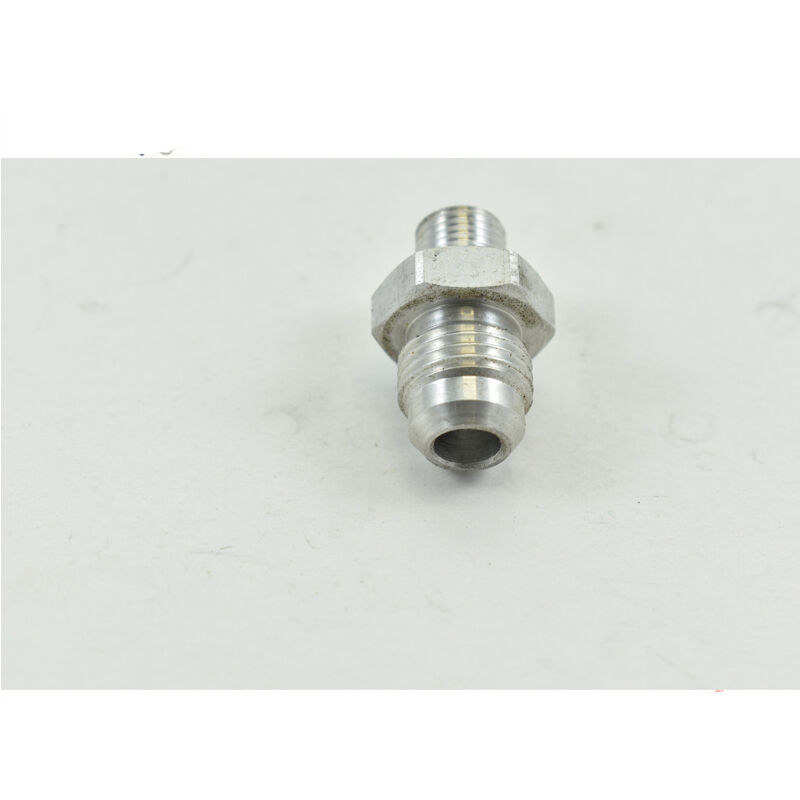 METRIC MALE TO MALE FLARE AN-6 BOSCH PUMP M10x1.0 White