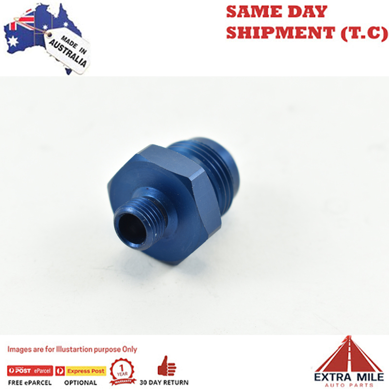 METRIC MALE TO MALE FLARE AN-8 BOSCH PUMP M10x1.0