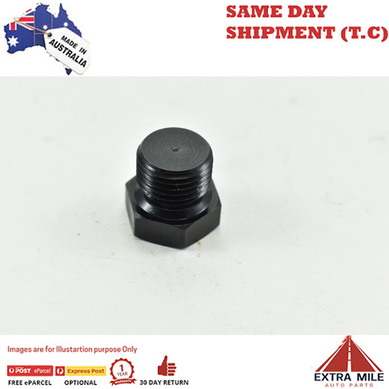 METRIC PLUG M16x1.50 Black
