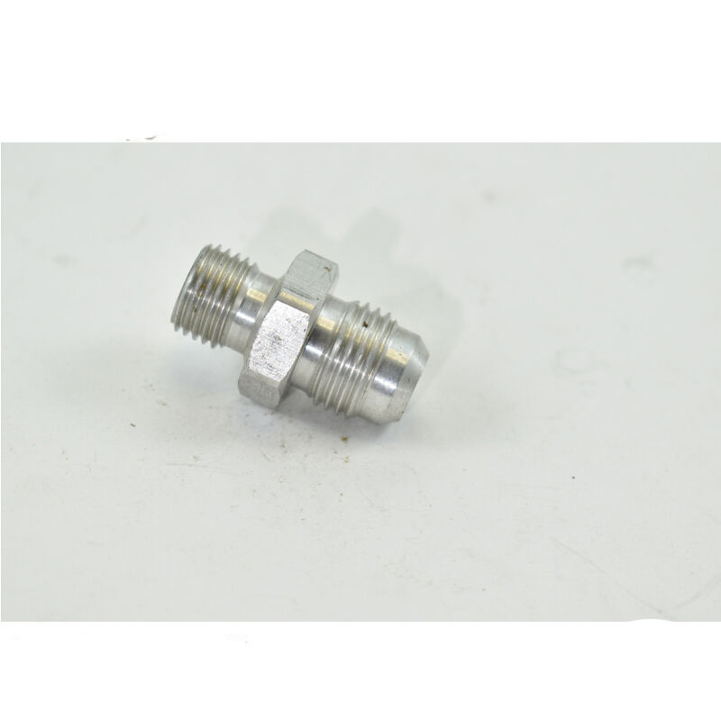 METRIC MALE M12x1.25 TO MALE FLARE AN -6 White