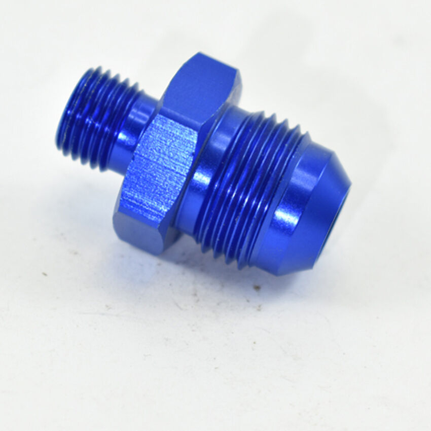 METRIC MALE M12x1.25 TO MALE FLARE AN -8 Blue