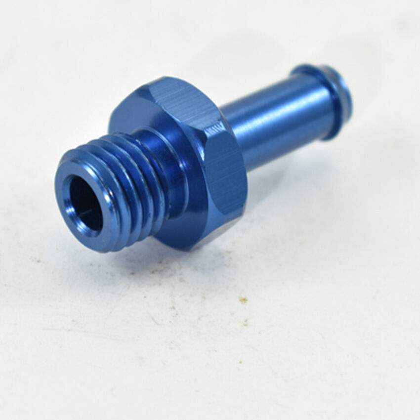 METRIC MALE M12x1.5 TO BARB 5/16 Blue