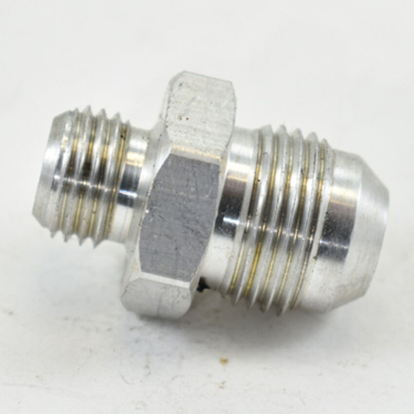 METRIC MALE M14X1.5 TO MALE FLARE AN -8 White