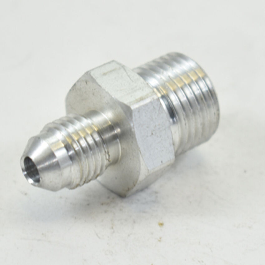 METRIC MALE M16X1.5 TO MALE FLARE AN -4 White