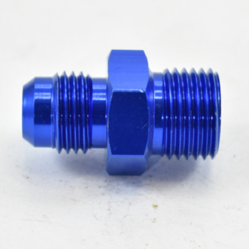 METRIC MALE M16X1.5 TO MALE FLARE AN -6 Blue