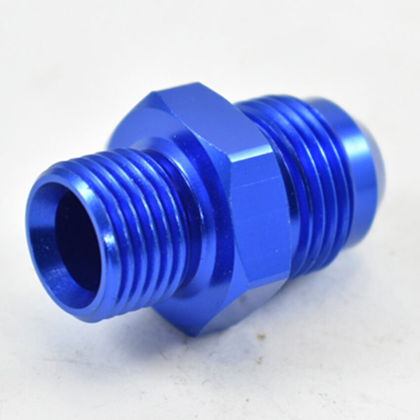 METRIC MALE M16X1.5 TO MALE FLARE AN -8 Blue