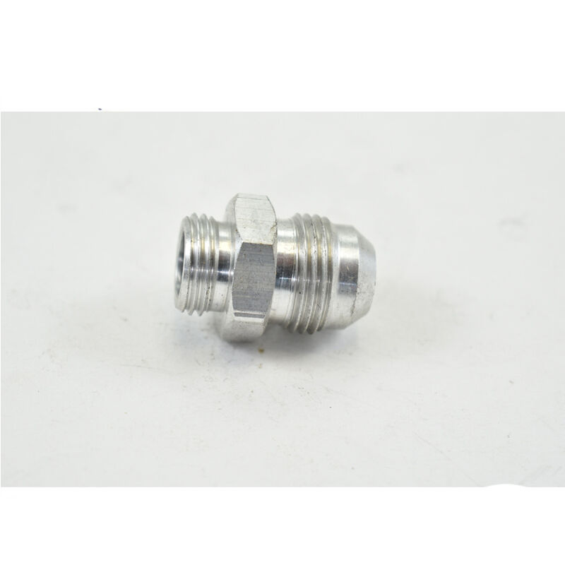 METRIC MALE M16X1.5 SHORT TO MALE FLARE AN -8 White