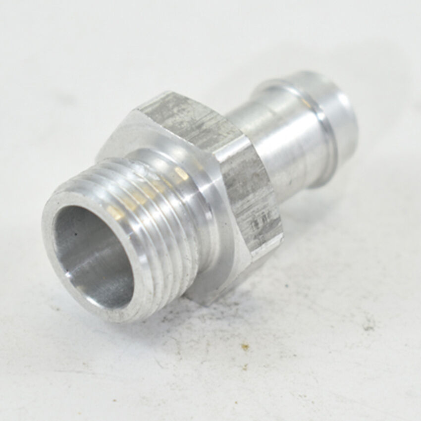METRIC MALE M18x1.5 TO BARB 1/2 White