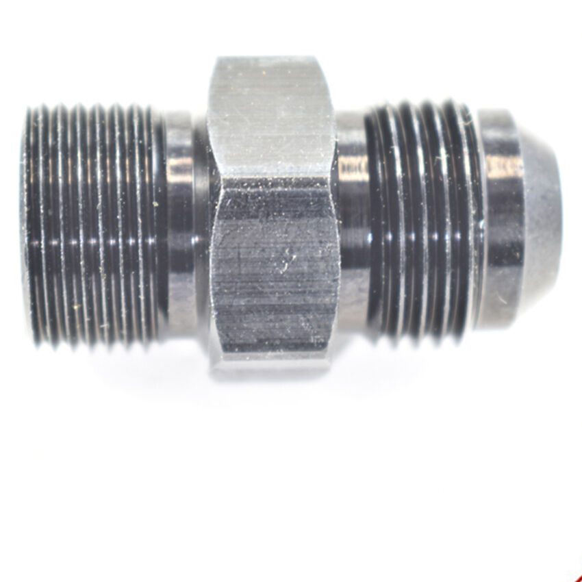 METRIC MALE M22x1.5 TO MALE FLARE AN -10 Black