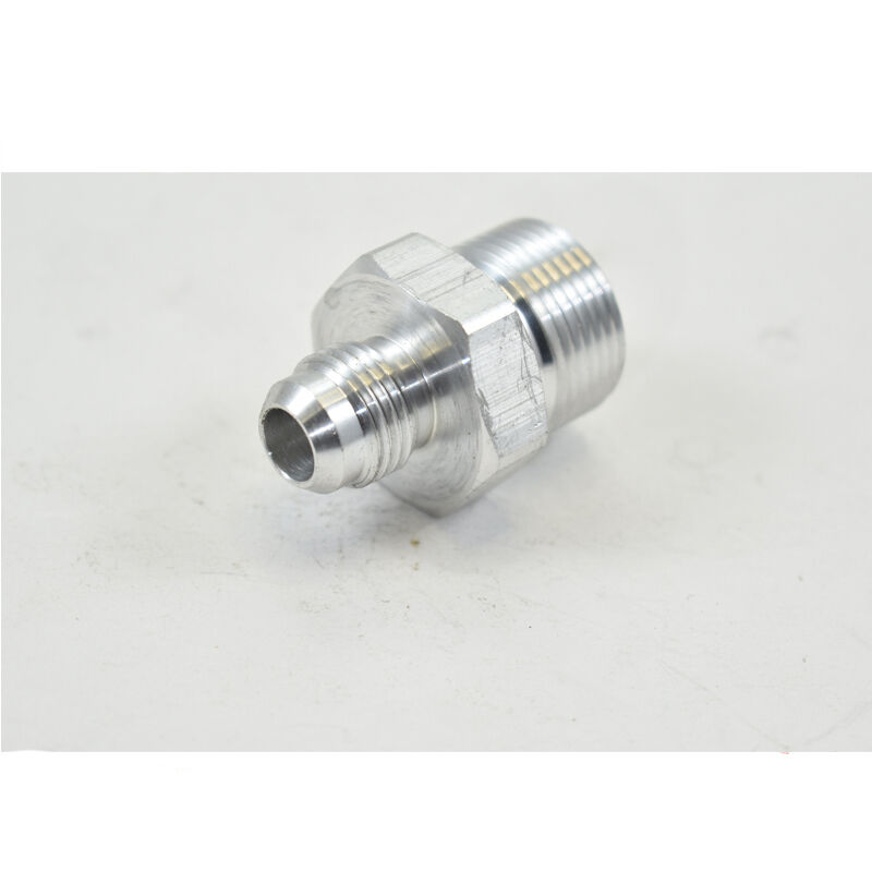 METRIC MALE M22x1.5 TO MALE FLARE AN -6 White