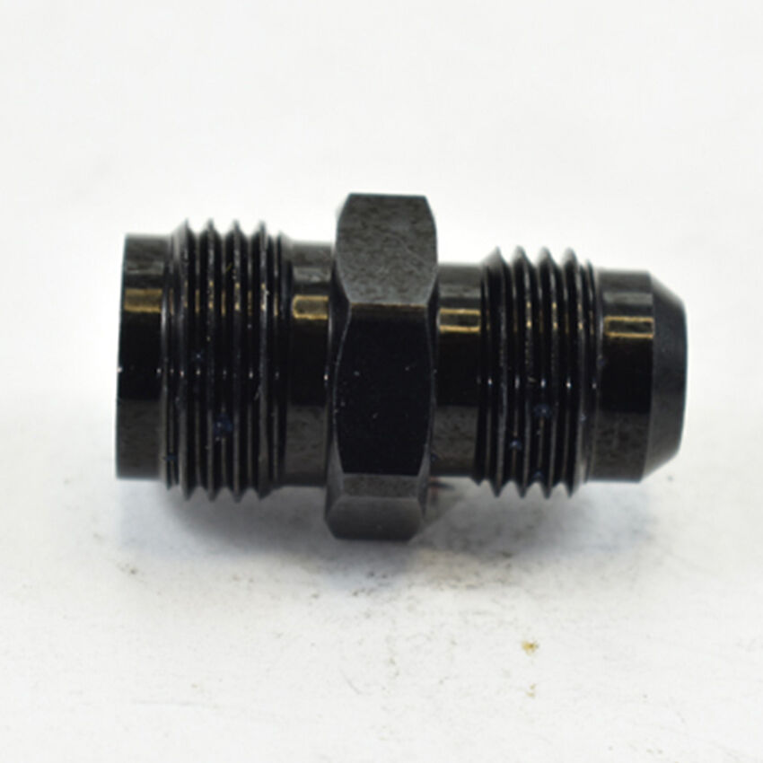 BSPP 3/8 TO MALE FLARE AN -6 Black