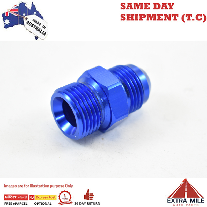 BSPP 5/8 TO MALE FLARE AN -10 Blue