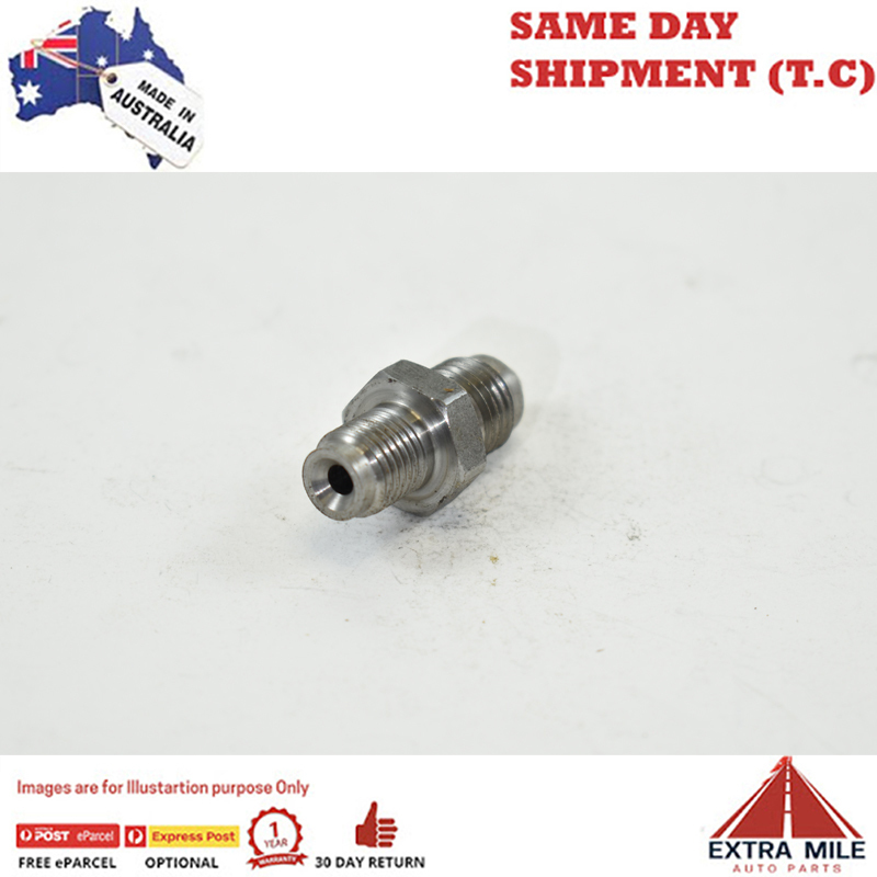 MALE FLARE -4 TO INVERTED 3/8-24 STEEL