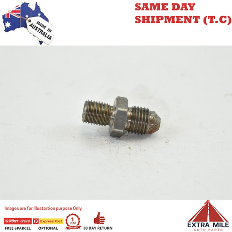 MALE FLARE TO WASHER SEAL -4 TO 3/8-24 STEEL