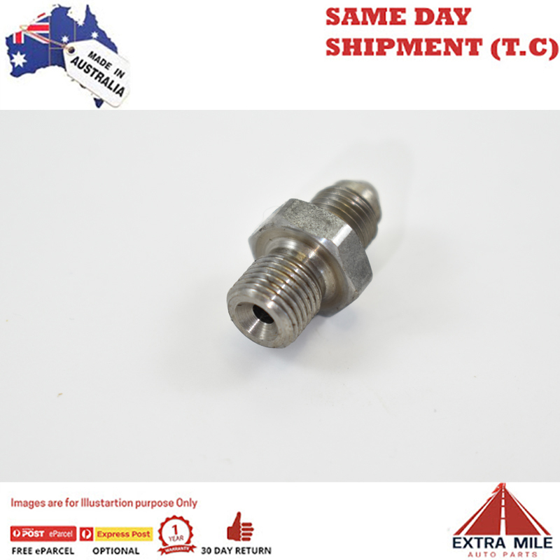 MALE FLARE TO WASHER SEAL -3 TO M10x1.0 STEEL