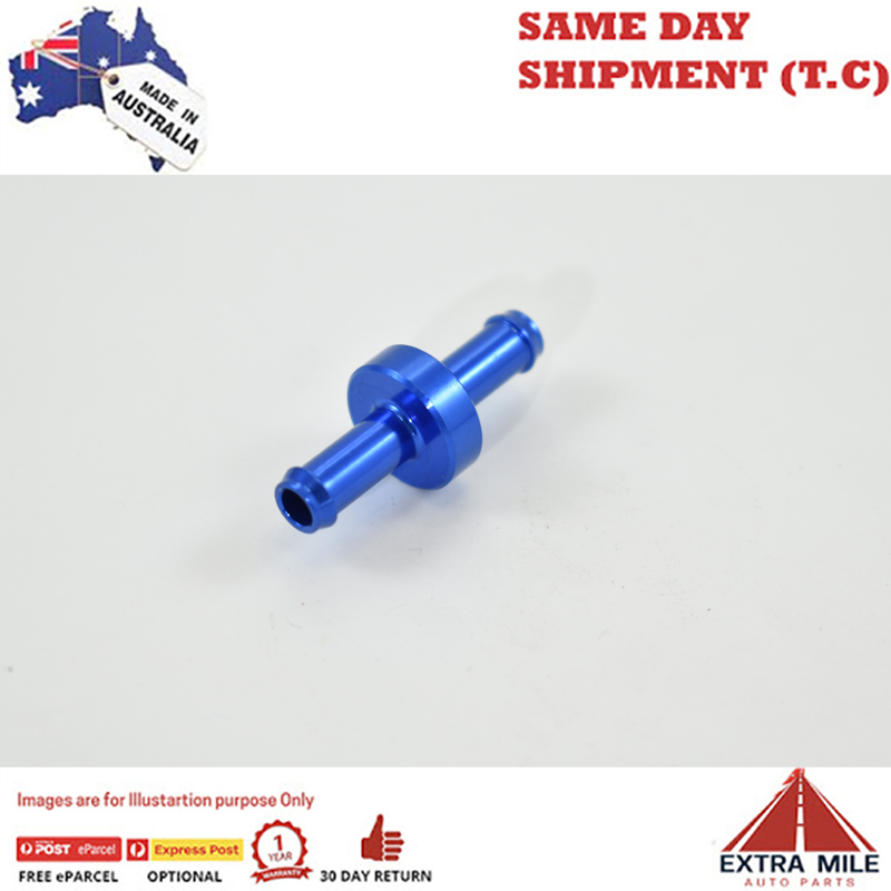 UNION 3/16TO 3/16 BARB Blue