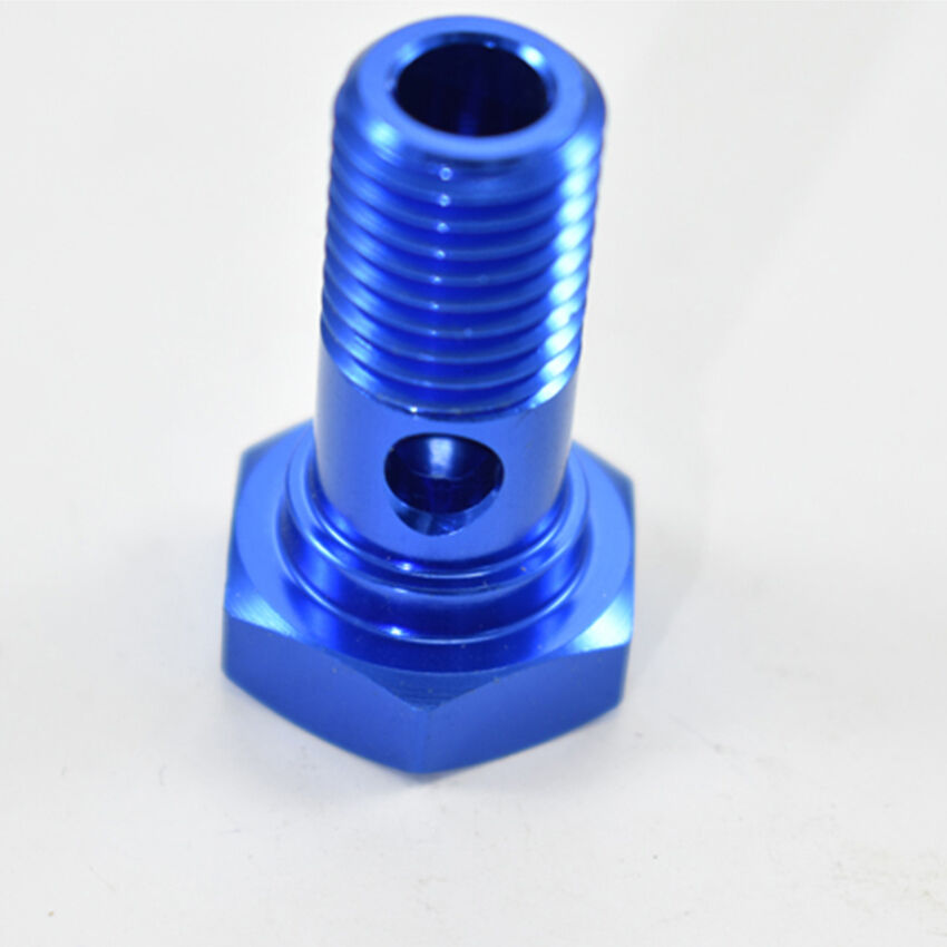 BANJO BOLT M12x1.5 WEBER CARBS, BOSCH PUMP, FILTERS Blue