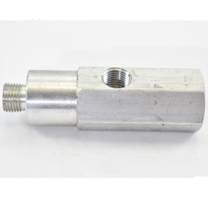 OIL PRESSURE TEE 1/8 BSPP WITH 1/8 NPT GAUGE PORT