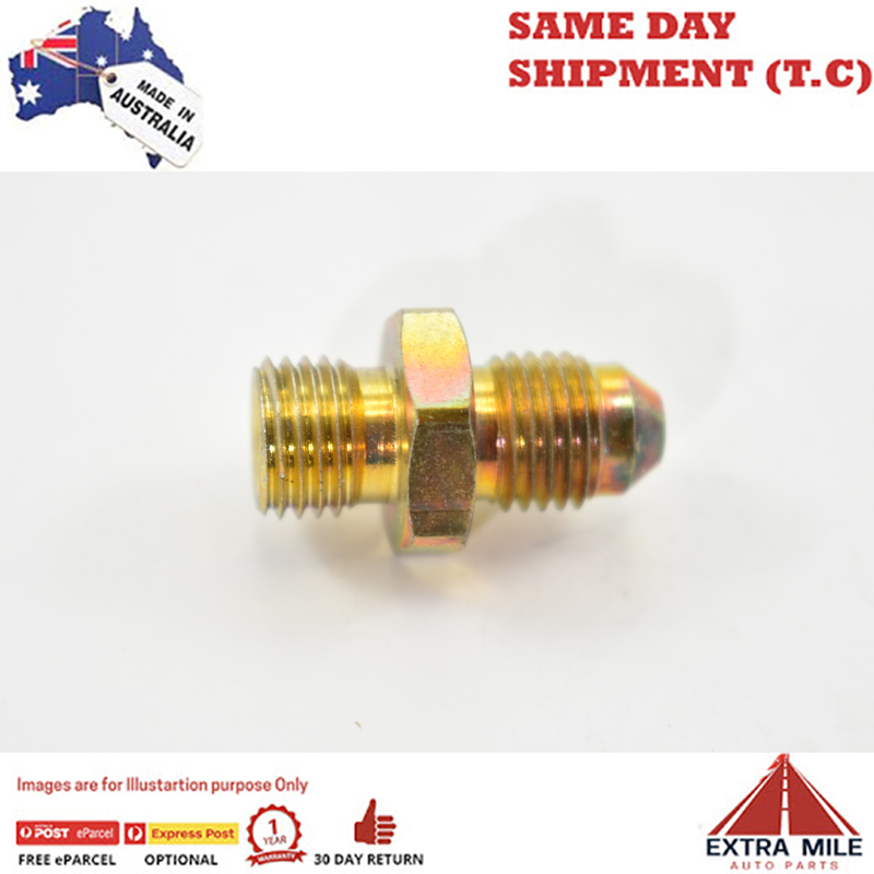 MALE FLARE -4 TO O-RING BOSS -4 STEEL