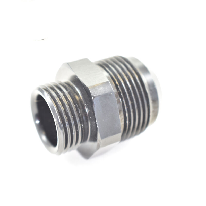 MALE FLARE -16 TO O-RING BOSS -12 Black