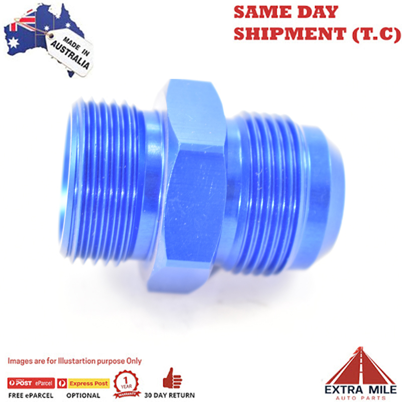 MALE FLARE -16 TO O-RING BOSS -16 Blue