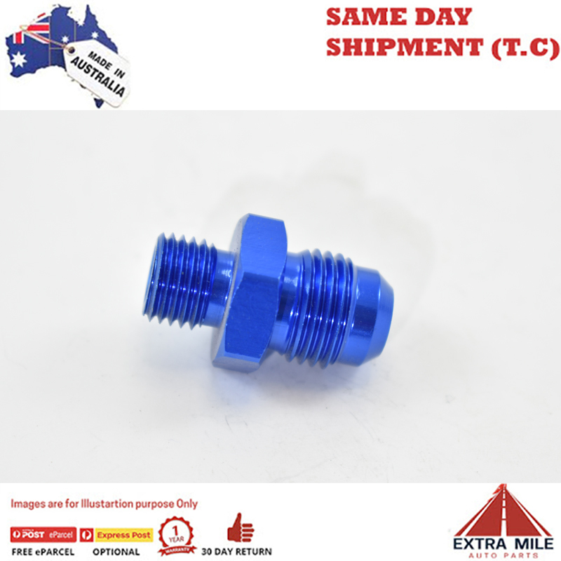 MALE FLARE -6 TO O-RING BOSS -4 Blue