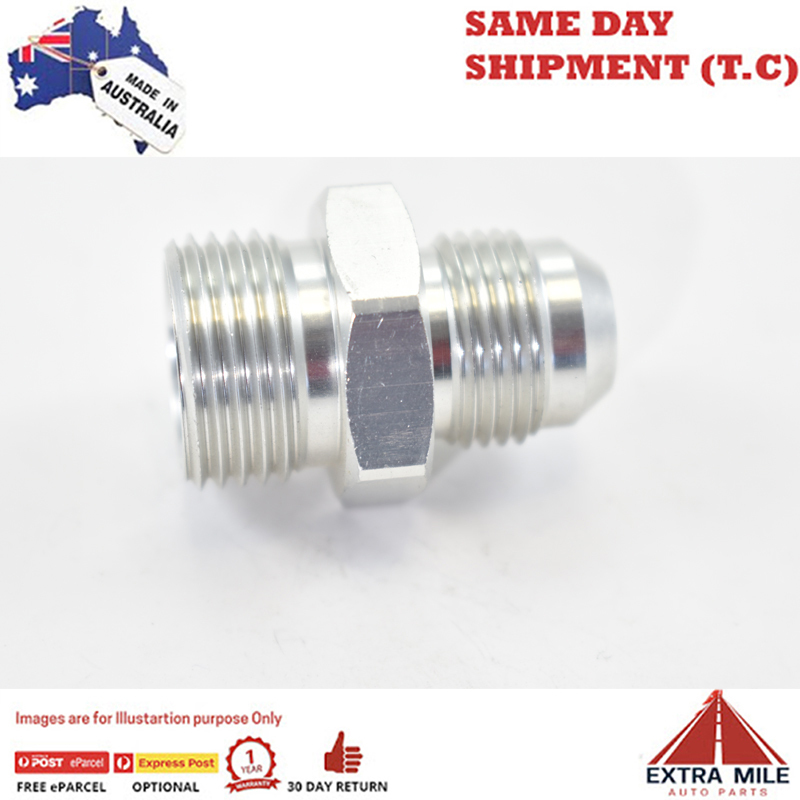 MALE FLARE -8 TO O-RING BOSS -10 White