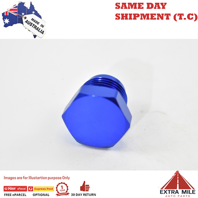 FLARE UNF PLUG -3 Blue