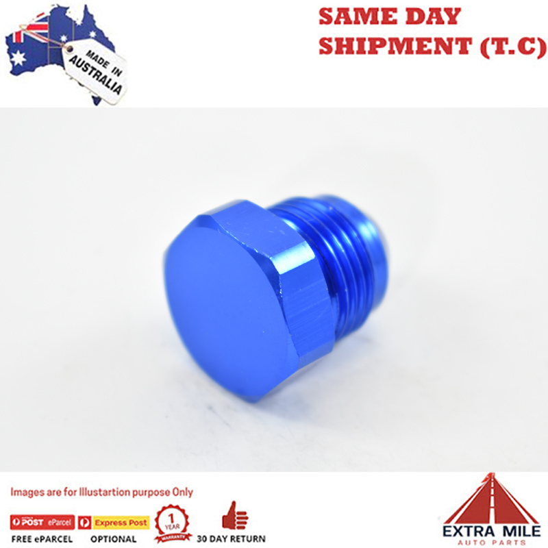 FLARE UNF PLUG -8 Blue
