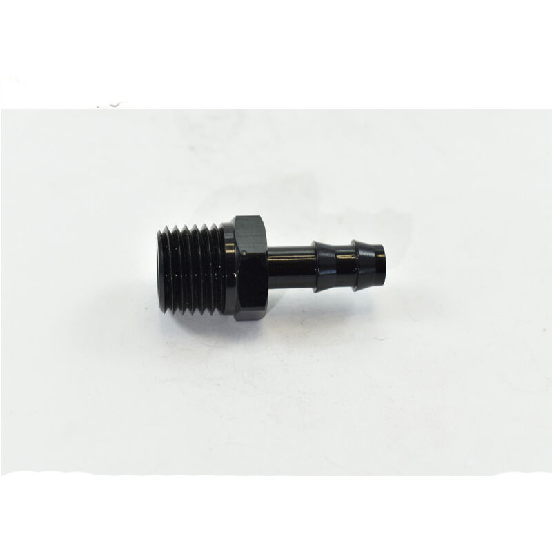 PIPE MALE 1/4 TO PUSHLOK 1/4 Black