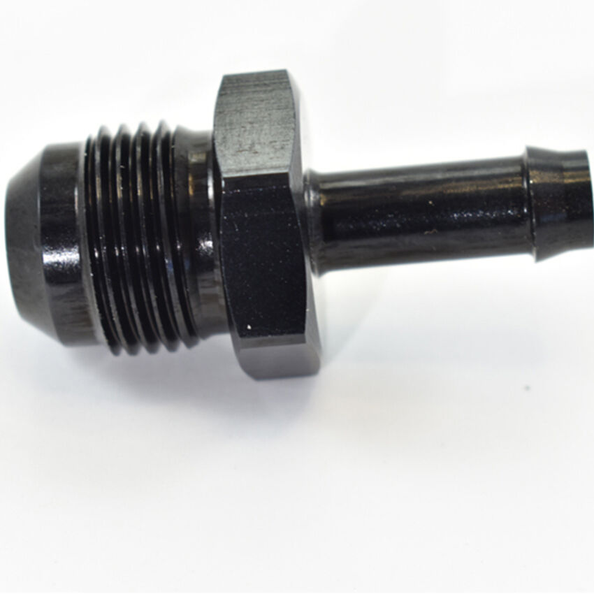 MALE FLARE AN -8 TO BARB 5/16 Black