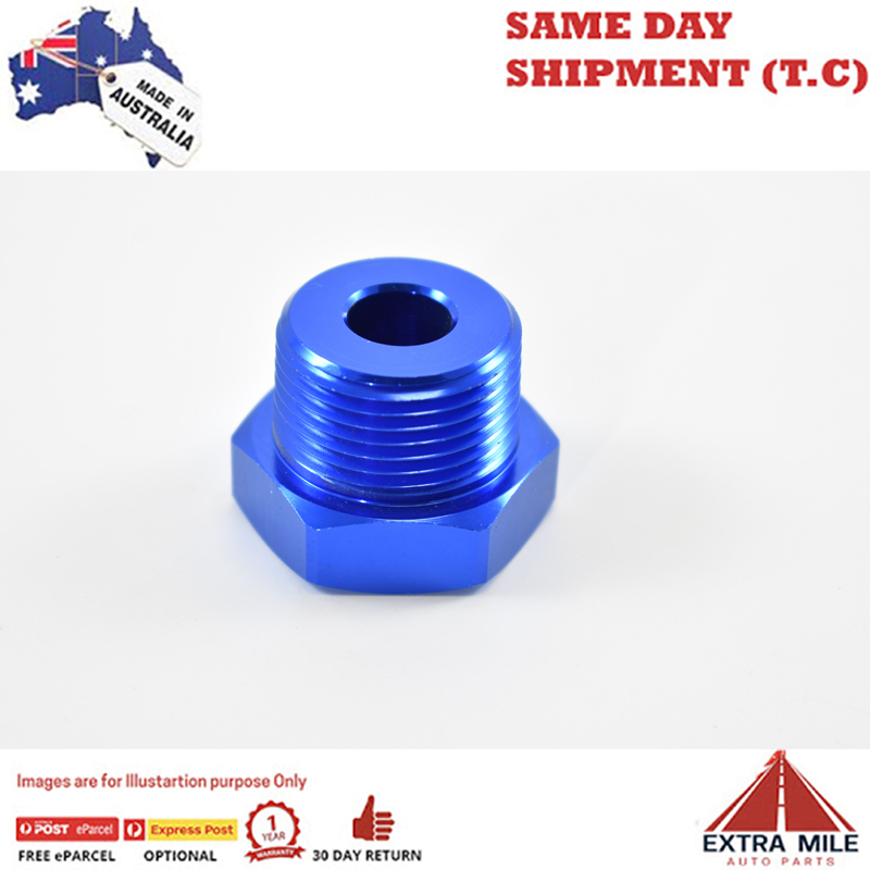 PIPE BUSHING REDUCER 3/4 TO 1/4 Blue