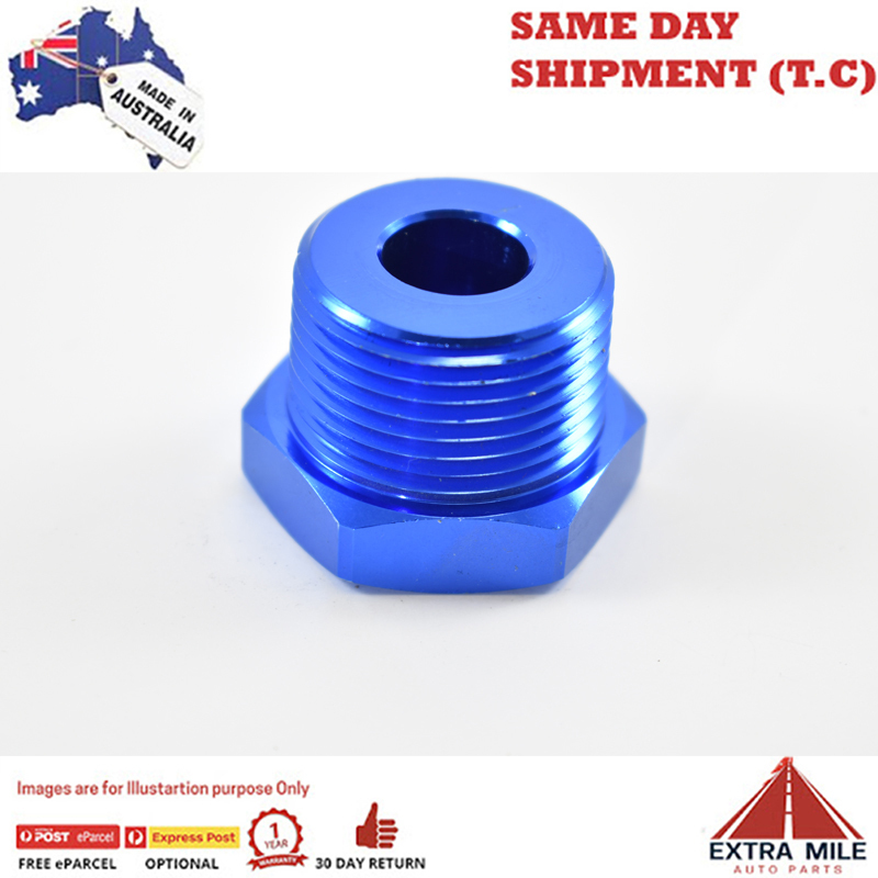 PIPE BUSHING REDUCER 1 TO 3/8 Blue