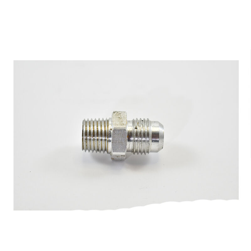 STRAIGHT MALE FLARE -8 TO 1/4 NPT PIPE ADAPTER Blue