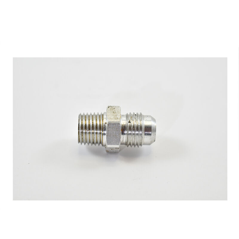 STRAIGHT MALE FLARE -8 TO 1/4 NPT PIPE ADAPTER White