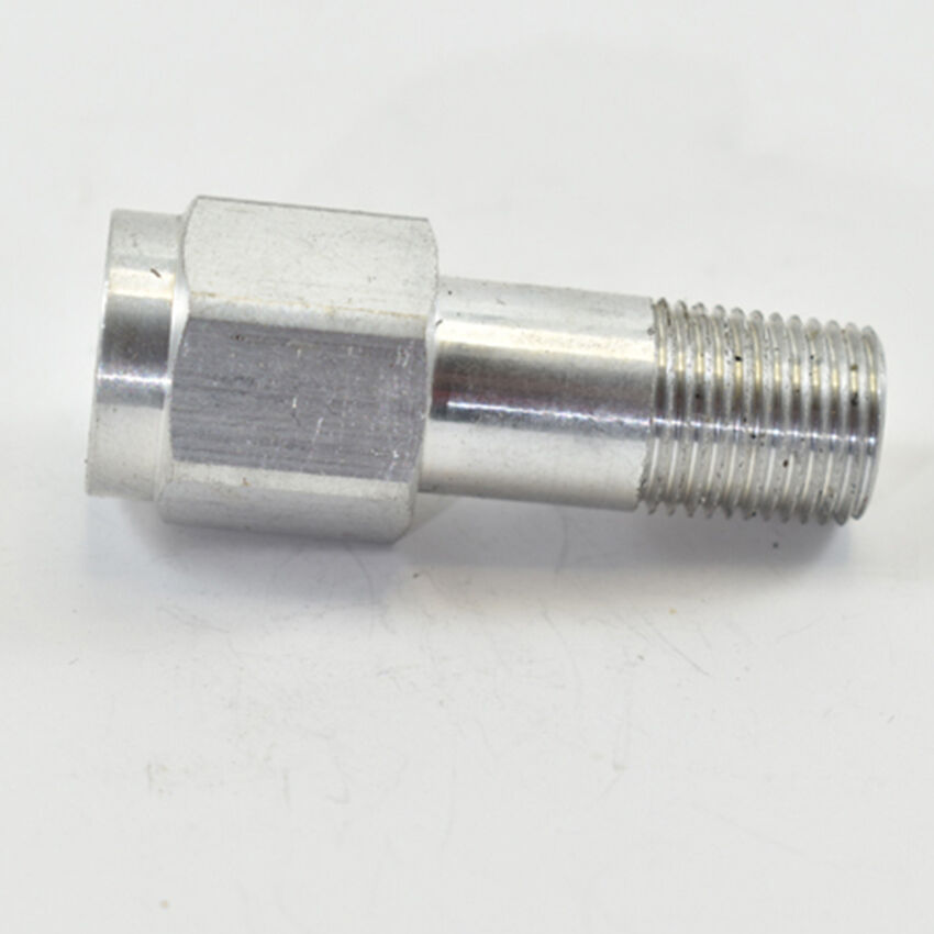GAUGE PORT EXTENSION 1/8 NPT MALE TO 1/8 NPT FEMALE White