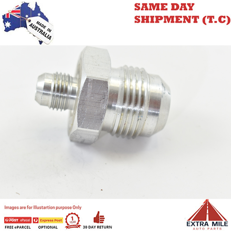 MALE FLARE REDUCER -12 TO -6 White