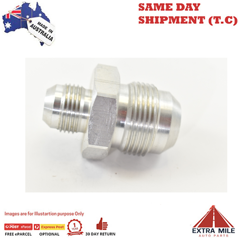 MALE FLARE REDUCER -16 TO -12 White