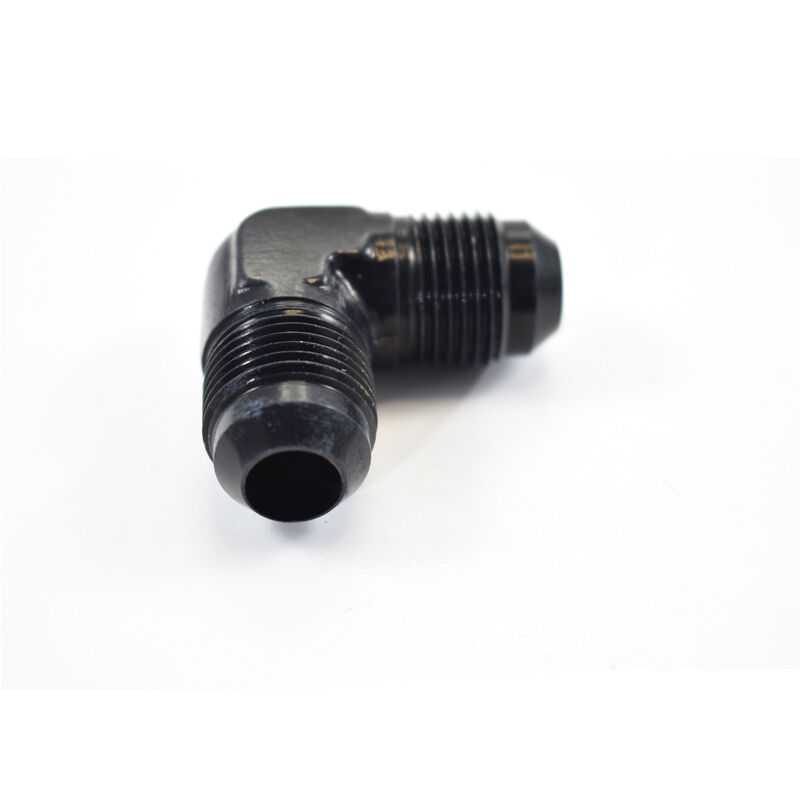 90° DEGREE FLARE TO FLARE -8 AN Black