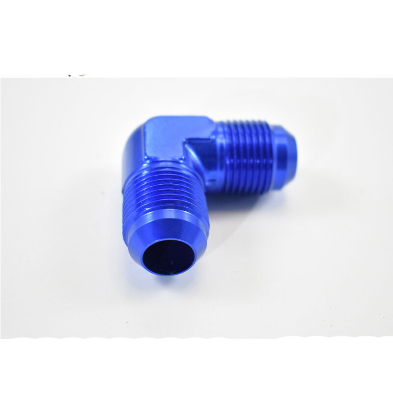 90° DEGREE FLARE TO FLARE -10 AN Blue