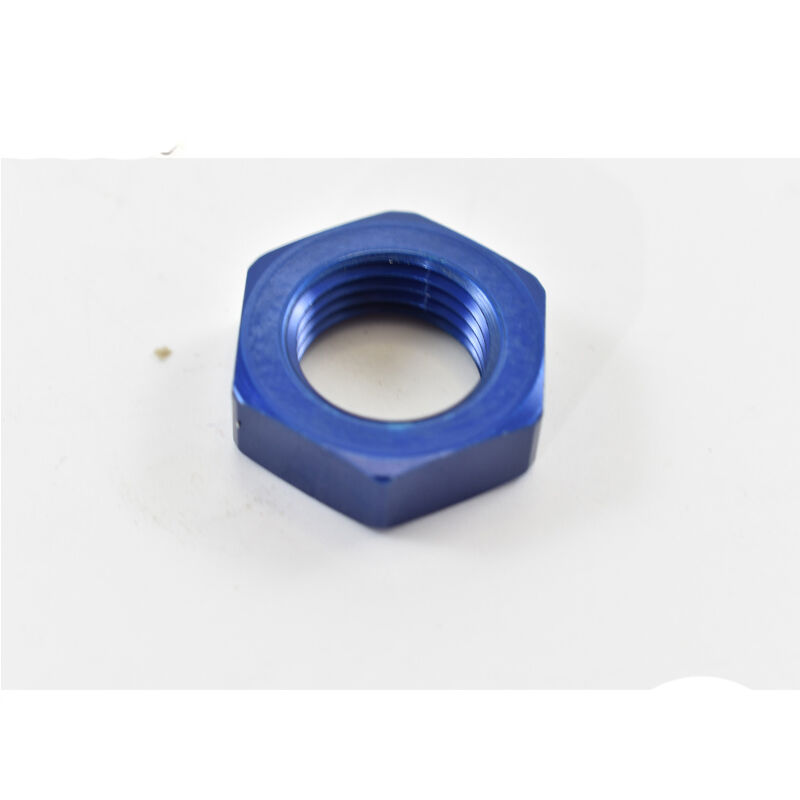 BULKHEAD NUT UNF -6 Blue