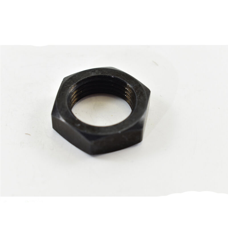 BULKHEAD NUT UNF -8 Black