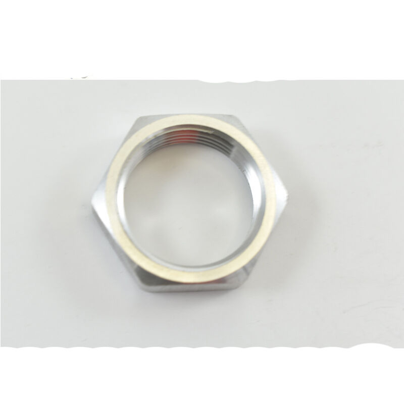 BULKHEAD NUT UNF -12 White