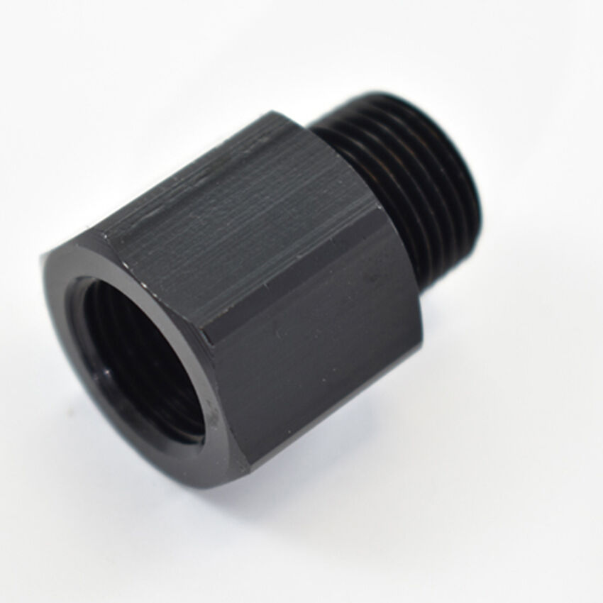 3/8 NPT MALE TO 5/8 -18 UNF FEMALE ADAPTOR For Ford Black