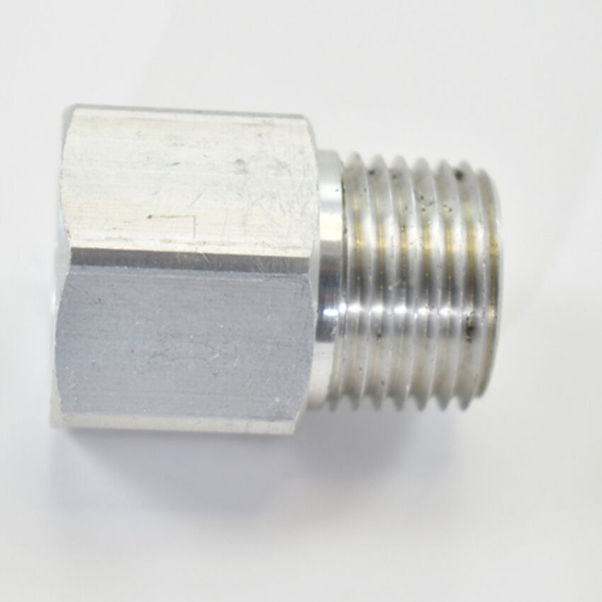 1/2 NPT MALE TO 5/8-18 UNF FEMALE ADAPTOR For Holden & CHEV White