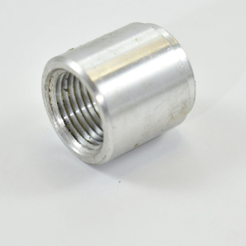 3/8 inch NPT FEMALE WELD ON ALUMINIUM White