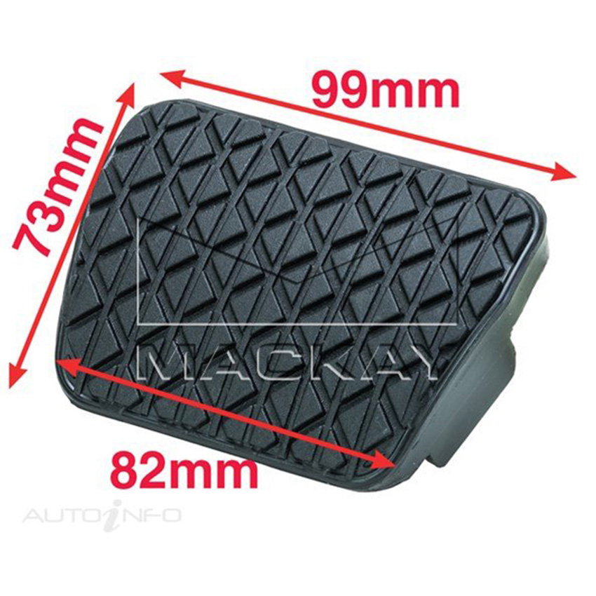 Mackay Pedal Pad Brake For Mazda 2 Automatic Trans DE 4CYL - 1.5L - PP1032