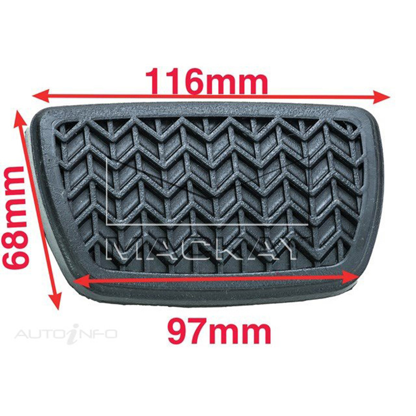 Mackay Brake Padel Pad For Toyota Camry ACV40R 4Cyl - 2.4L Auto Transmission