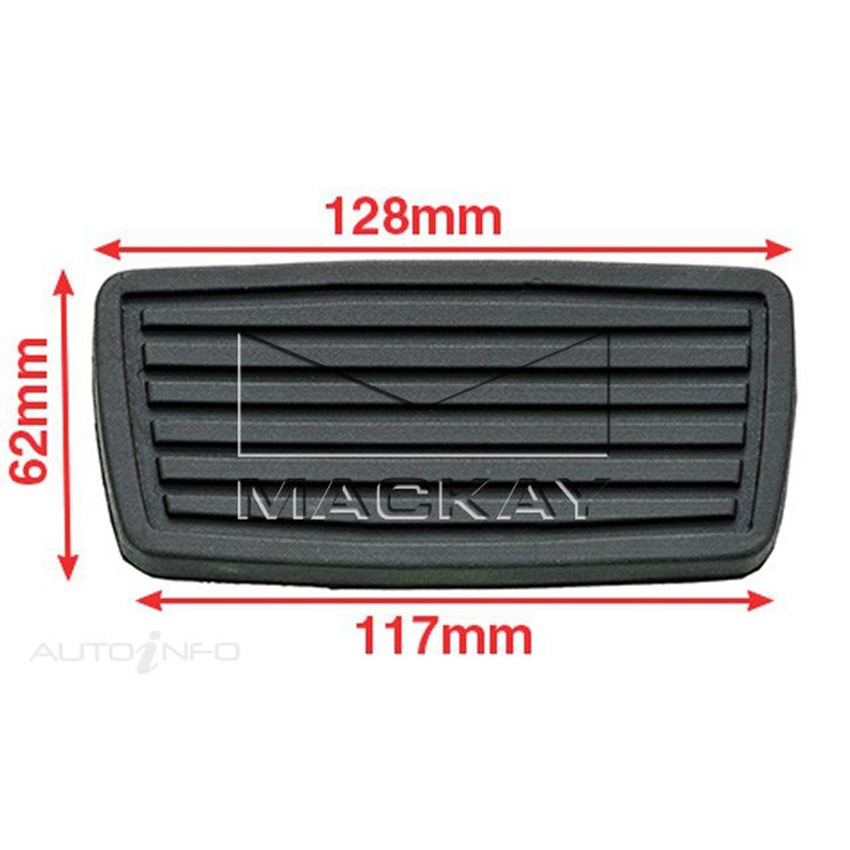 MACKAY PEDAL PAD BRAKE For HONDA ACCORD EURO CL9 -MAR-2012 - 4CYL - PP1042
