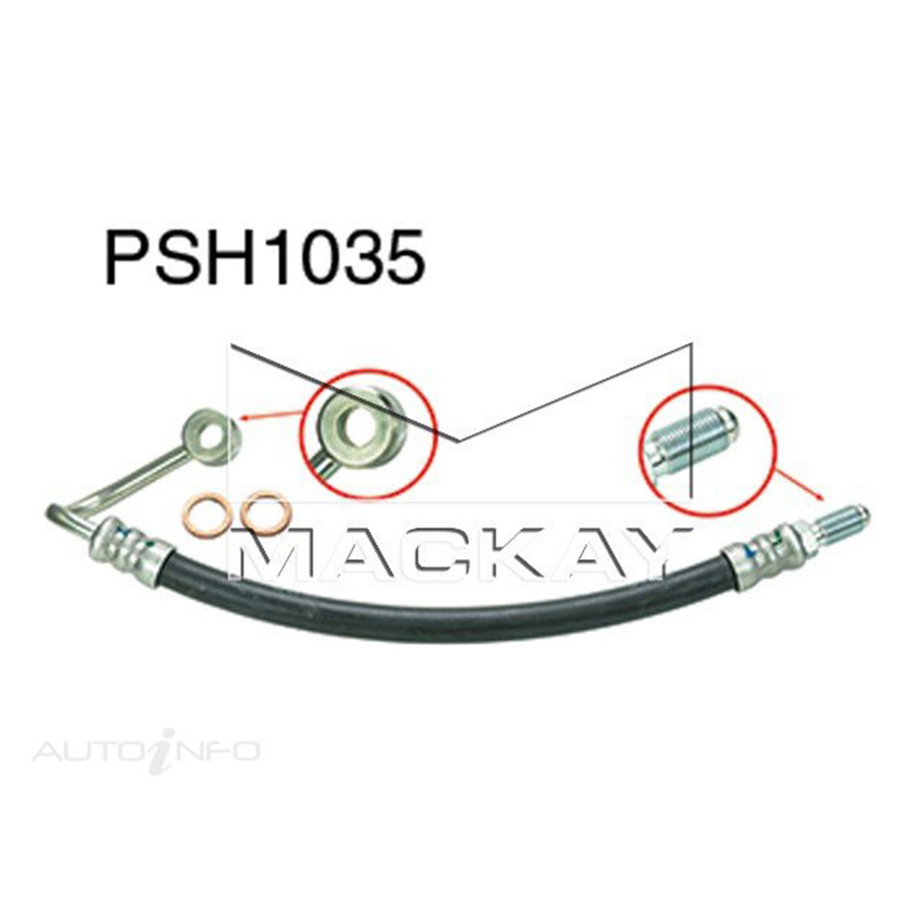 PSH1035 Power Steering Hose for Holden Isuzu Rodeo TF RWD 4WD 2.3L 4ZD1 2.6L 4ZE1
